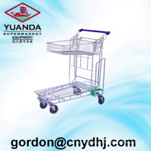 High Quality Supermarket&Warehouse Flat Trolley Good Price Yd-F002